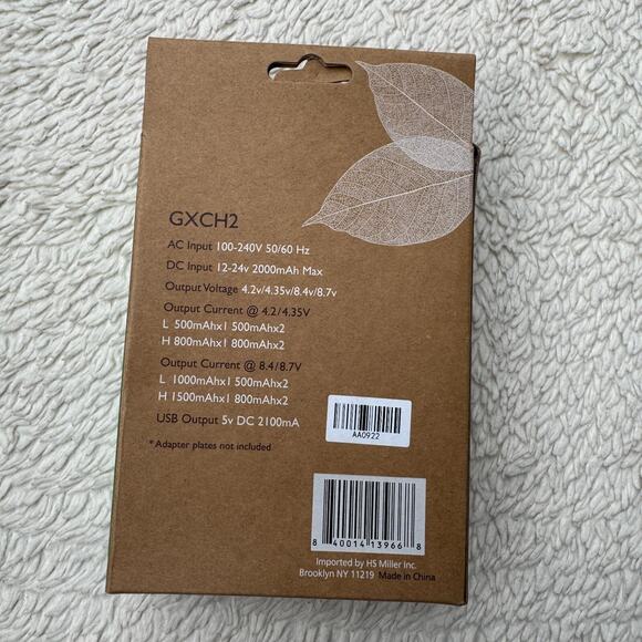 Green Extreme Universal Dual Smart Charger with LCD GXCH2 NEW Camera Battery - Picture 5 of 5